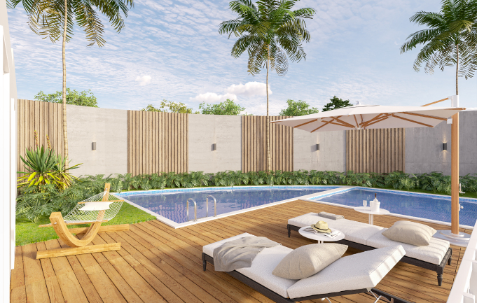 Térreo: Piscina Adulta e Infantil